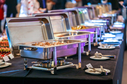 Safe food handling during buffet services