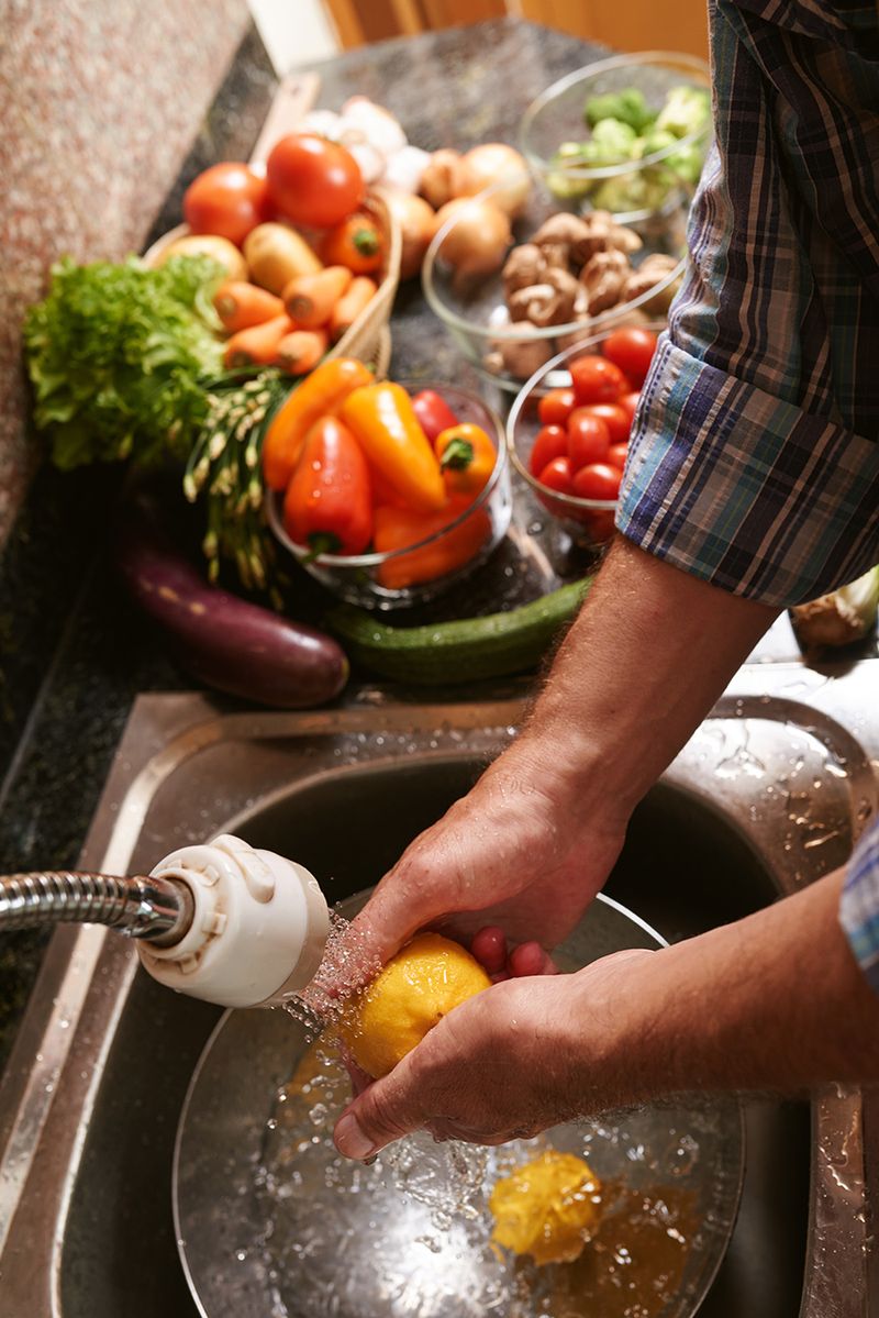 Safe food handling during proper cleaning of casserole dishes